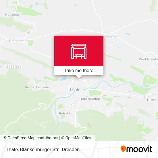 Карта Thale, Blankenburger Str.