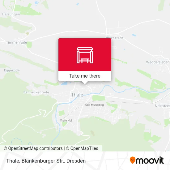 Карта Thale, Blankenburger Str.