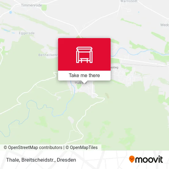 Карта Thale, Breitscheidstr.