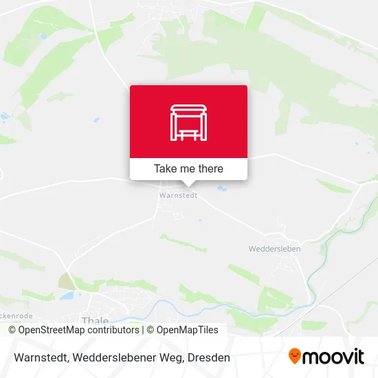 Карта Warnstedt, Wedderslebener Weg
