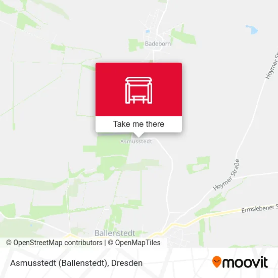 Карта Asmusstedt (Ballenstedt)