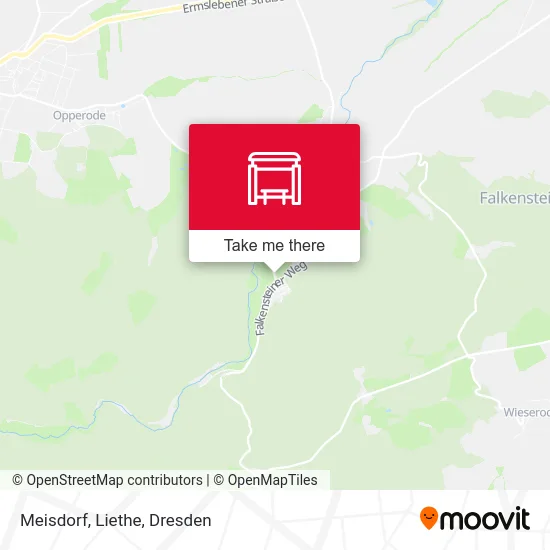 Карта Meisdorf, Liethe