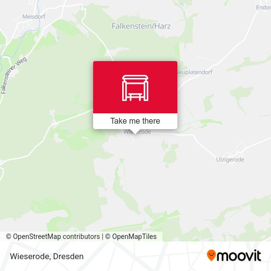Карта Wieserode