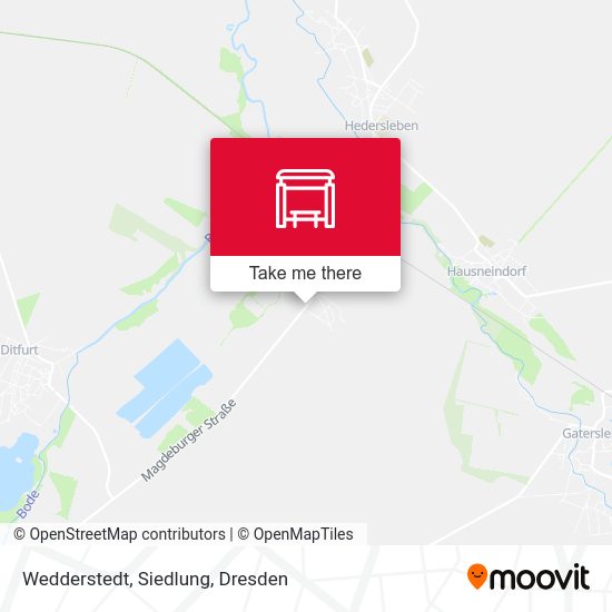 Карта Wedderstedt, Siedlung