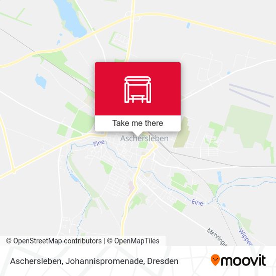 Карта Aschersleben, Johannispromenade