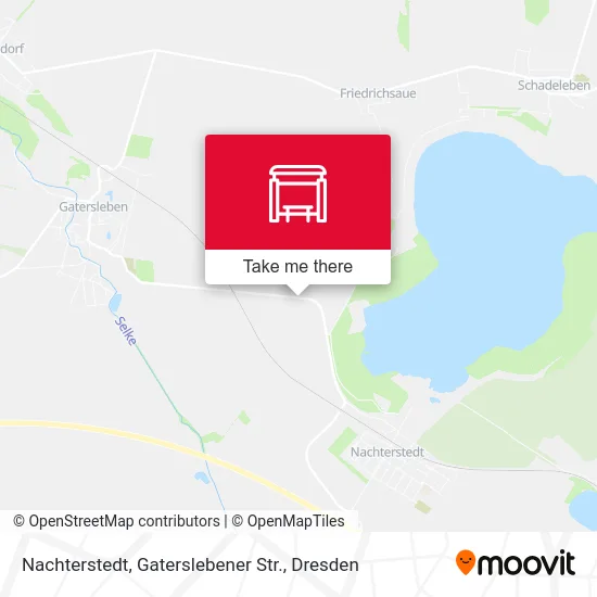 Карта Nachterstedt, Gaterslebener Str.