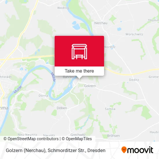 Карта Golzern (Nerchau), Schmorditzer Str.