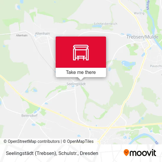 Карта Seelingstädt (Trebsen), Schulstr.