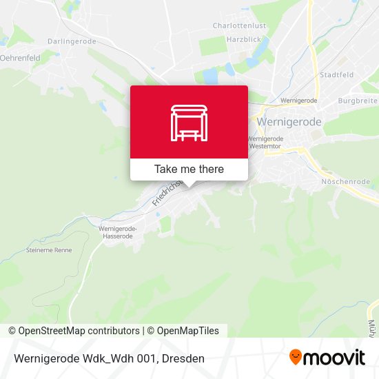 Карта Wernigerode Wdk_Wdh 001