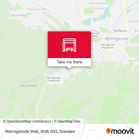Карта Wernigerode Wdk_Wdh 003