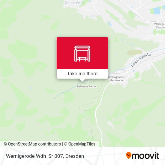 Карта Wernigerode Wdh_Sr 007