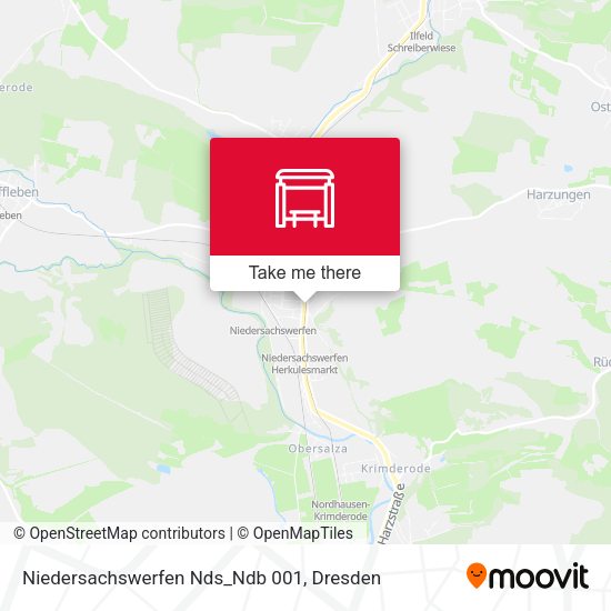Карта Niedersachswerfen Nds_Ndb 001