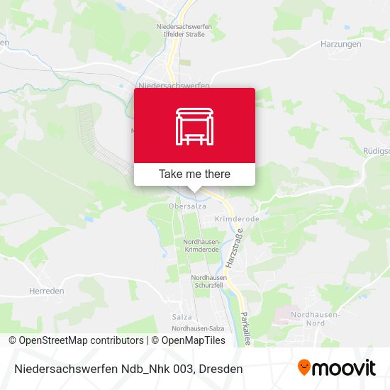 Карта Niedersachswerfen Ndb_Nhk 003