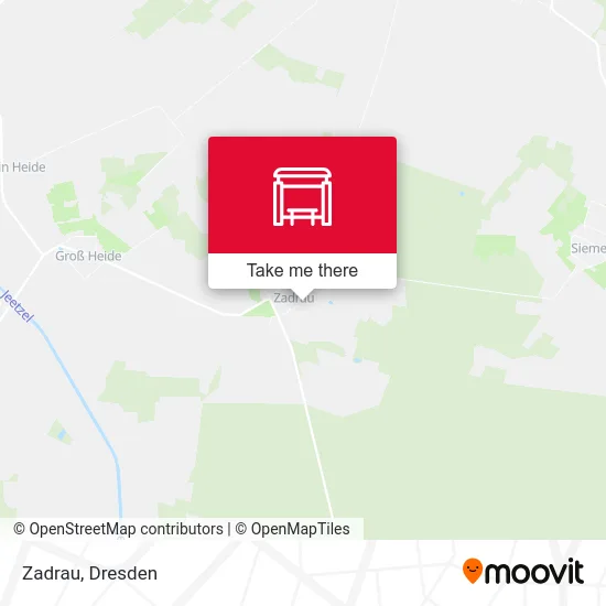 Карта Zadrau