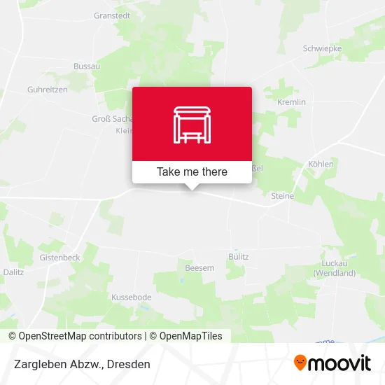 Карта Zargleben Abzw.