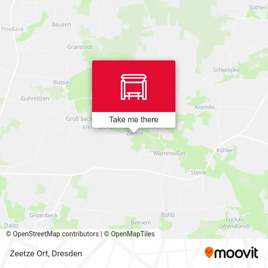 Карта Zeetze Ort