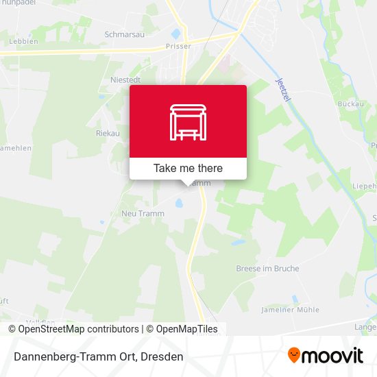 Карта Dannenberg-Tramm Ort