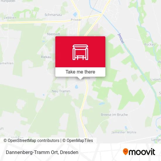 Карта Dannenberg-Tramm Ort