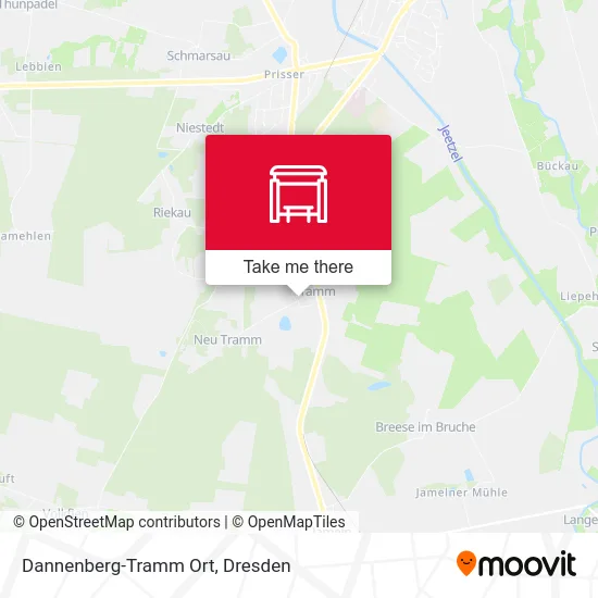 Карта Dannenberg-Tramm Ort