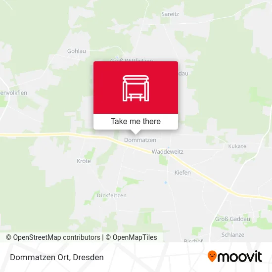 Карта Dommatzen Ort