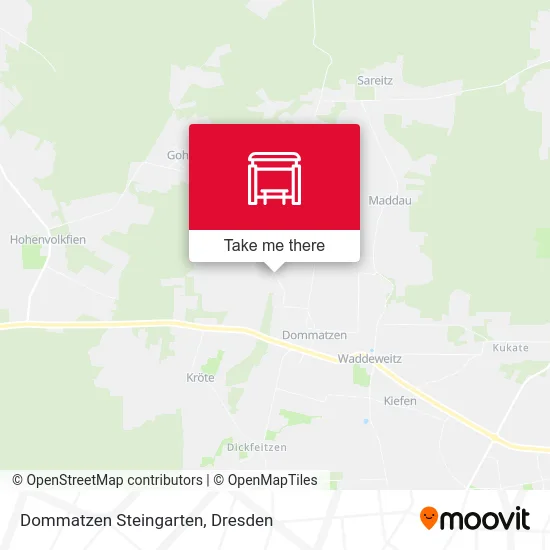 Карта Dommatzen Steingarten