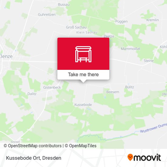 Карта Kussebode Ort