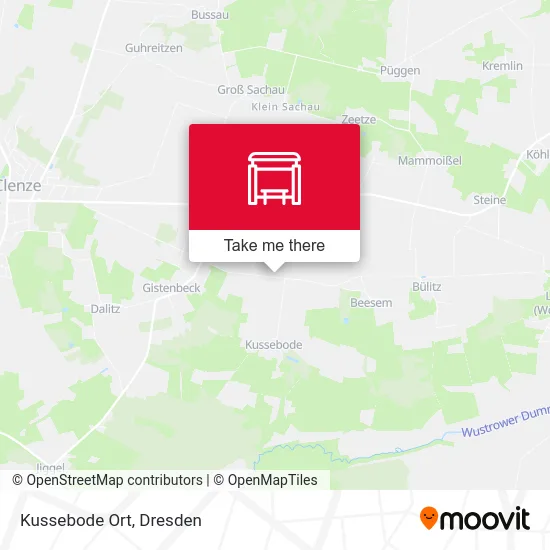 Карта Kussebode Ort