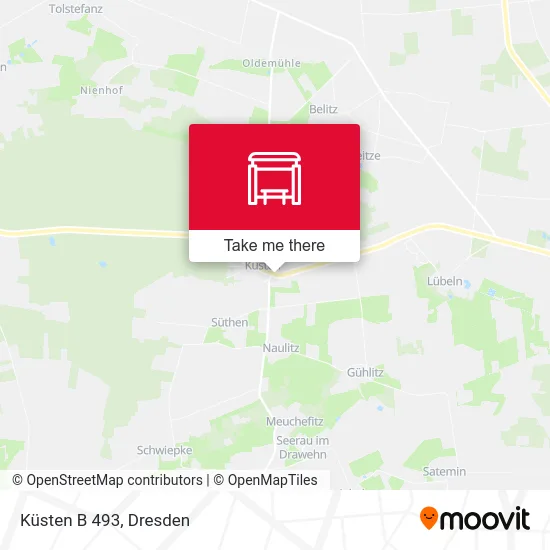 Карта Küsten B 493