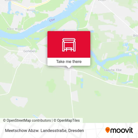 Карта Meetschow Abzw. Landesstraße