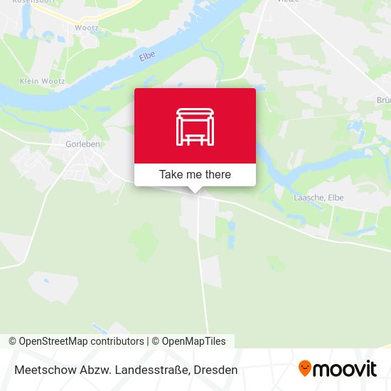 Карта Meetschow Abzw. Landesstraße