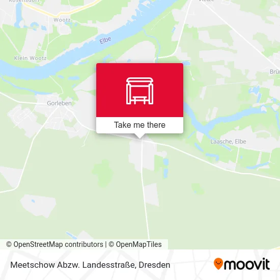 Карта Meetschow Abzw. Landesstraße