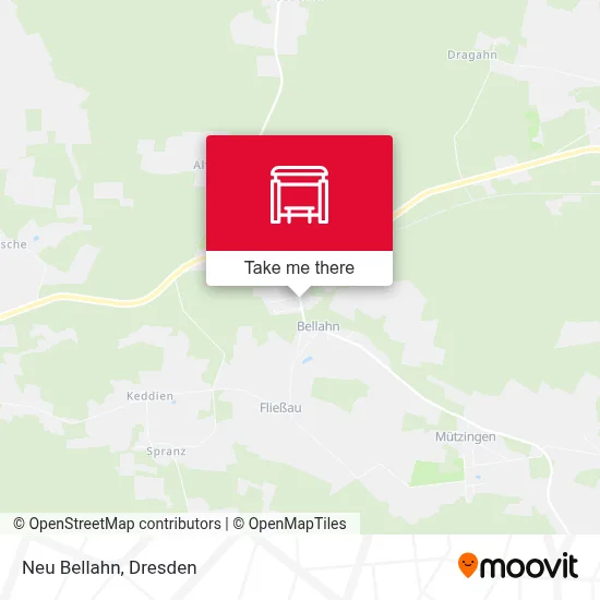 Neu Bellahn map