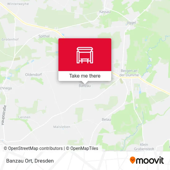 Карта Banzau Ort
