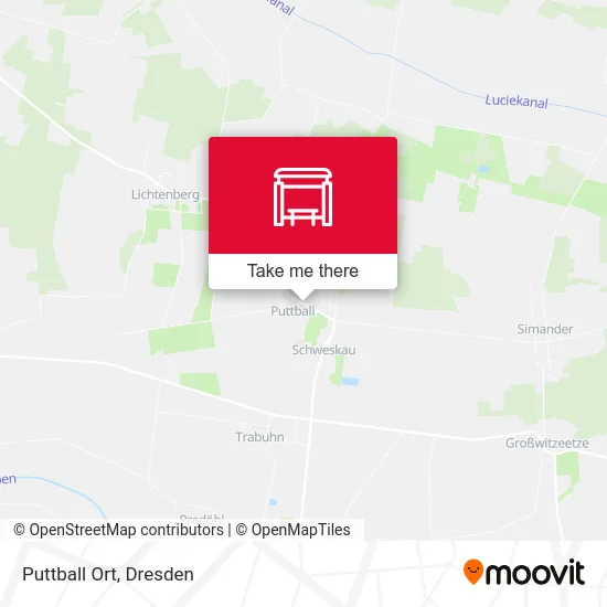 Карта Puttball Ort