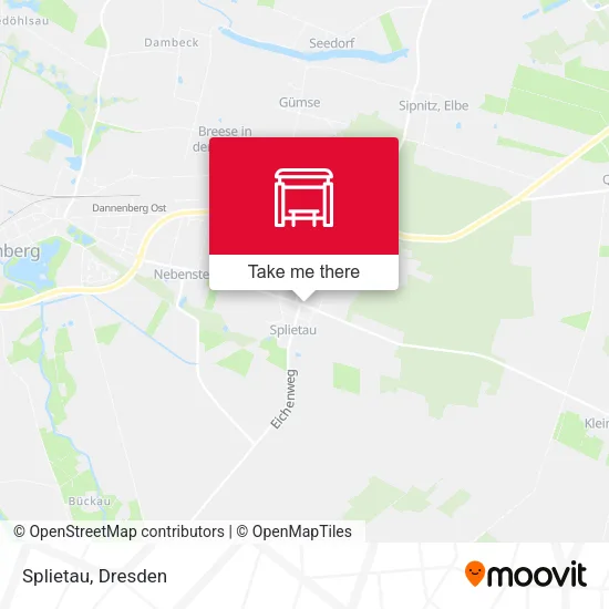 Карта Splietau