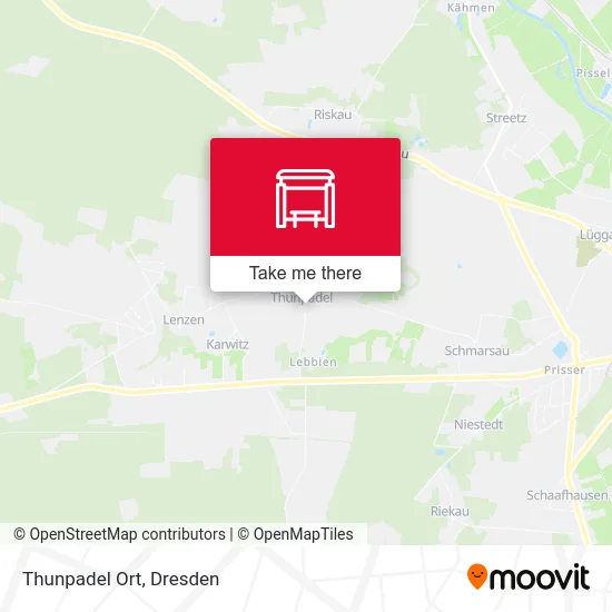 Карта Thunpadel Ort