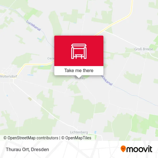 Карта Thurau Ort