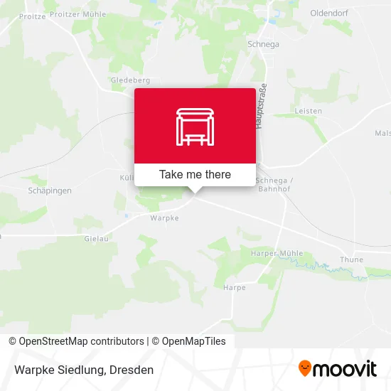 Карта Warpke Siedlung