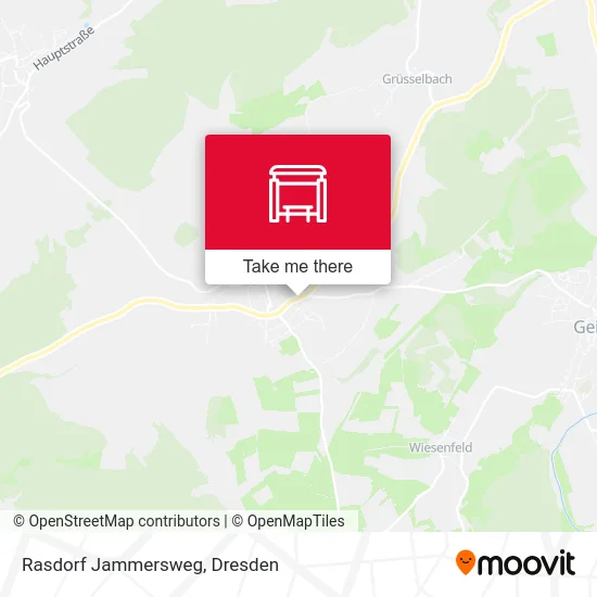 Rasdorf Jammersweg map