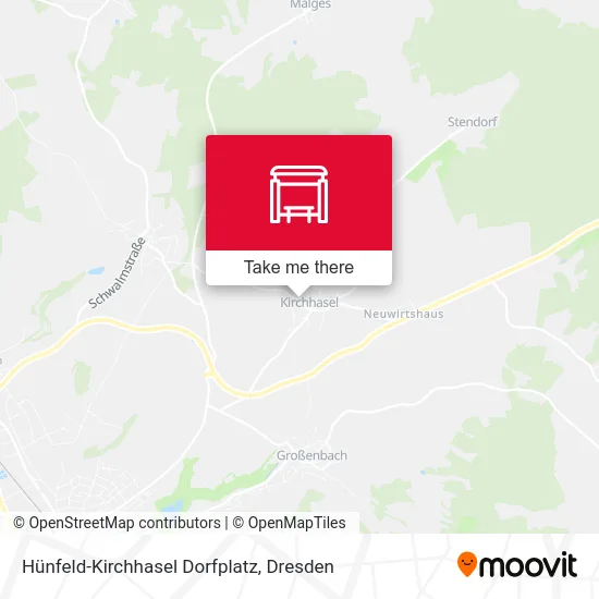 Карта Hünfeld-Kirchhasel Dorfplatz