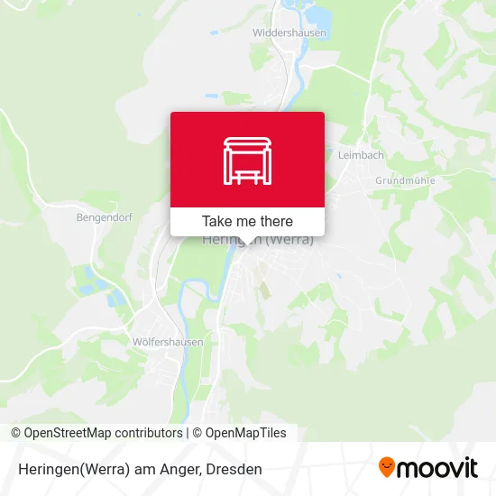 Карта Heringen(Werra) am Anger