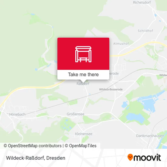 Карта Wildeck-Raßdorf
