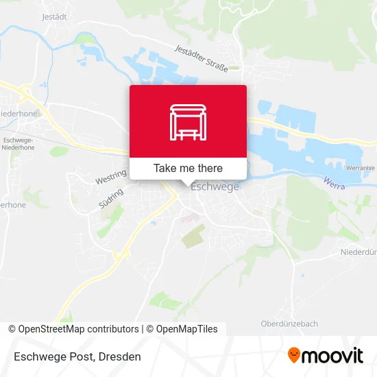 Карта Eschwege Post