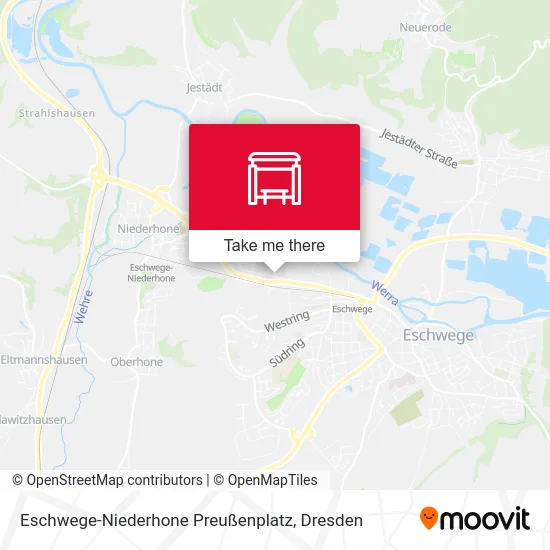 Карта Eschwege-Niederhone Preußenplatz