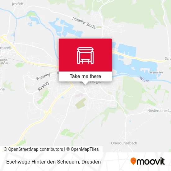 Карта Eschwege Hinter den Scheuern