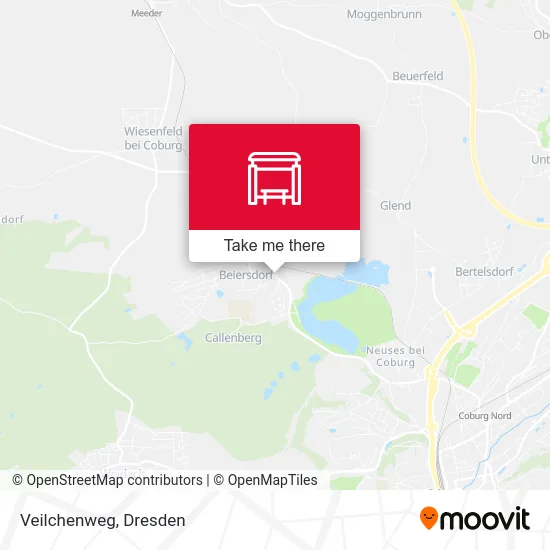 Карта Veilchenweg