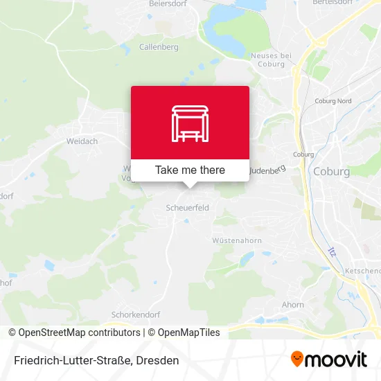 Карта Friedrich-Lutter-Straße