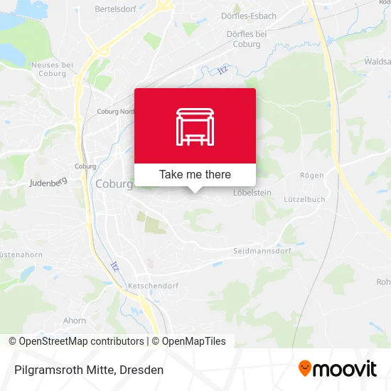 Pilgramsroth Mitte map