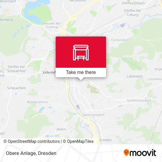 Карта Obere Anlage