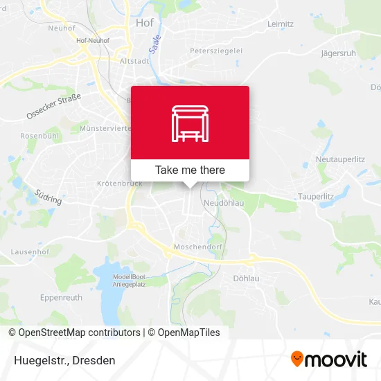 Карта Huegelstr.